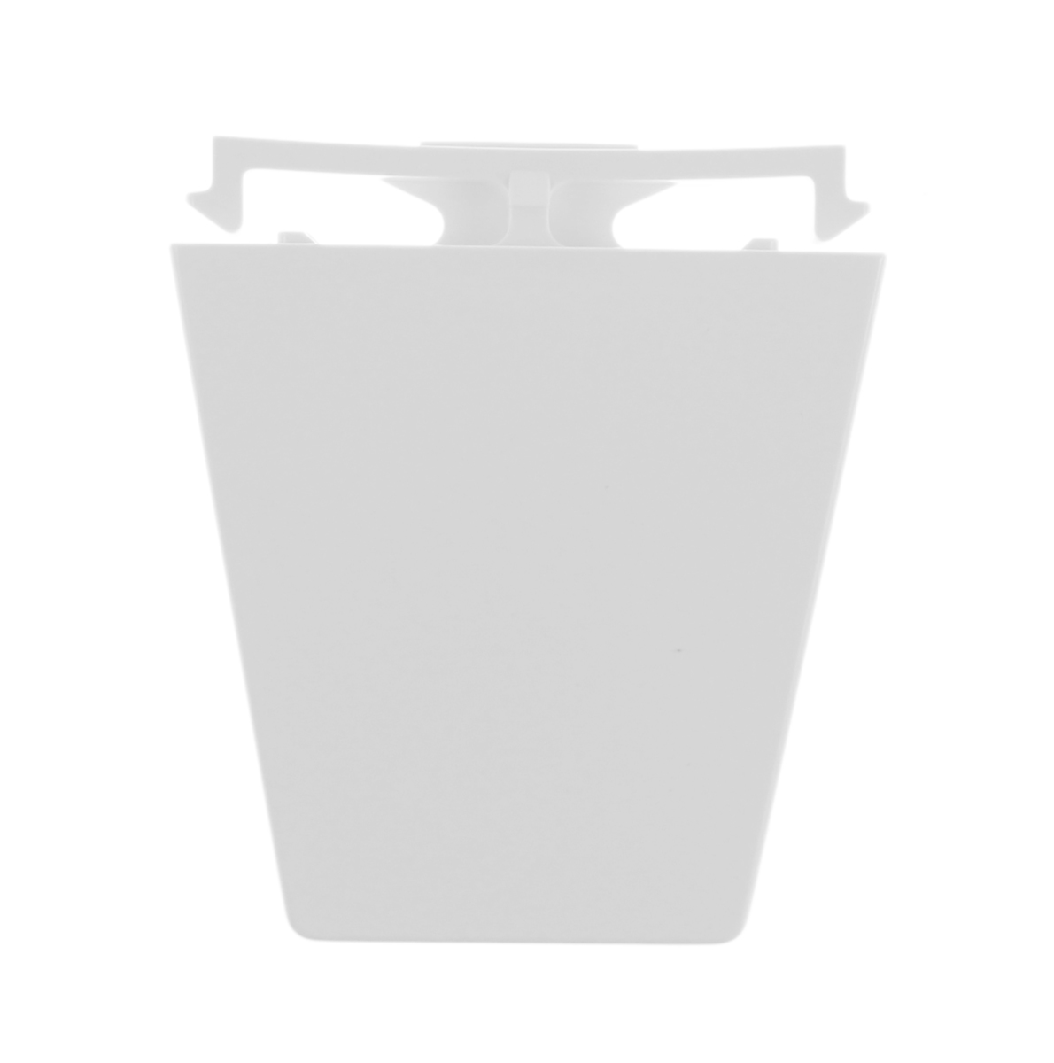4318297 - Genuine OEM Whirlpool Refrigerator Door Shelf End Cap Set, White, 2 Pieces